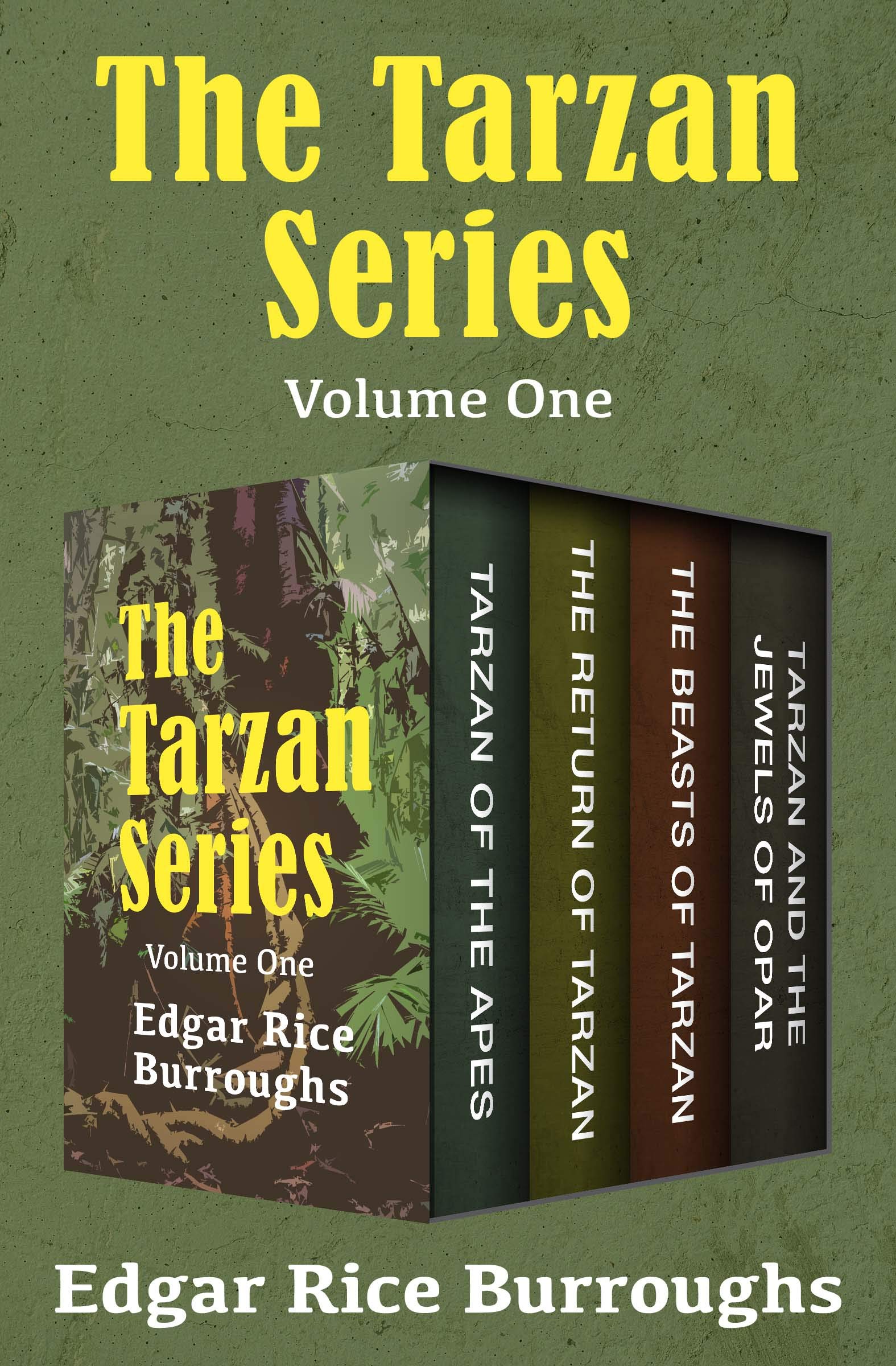 The Tarzan Series Volume One book cover