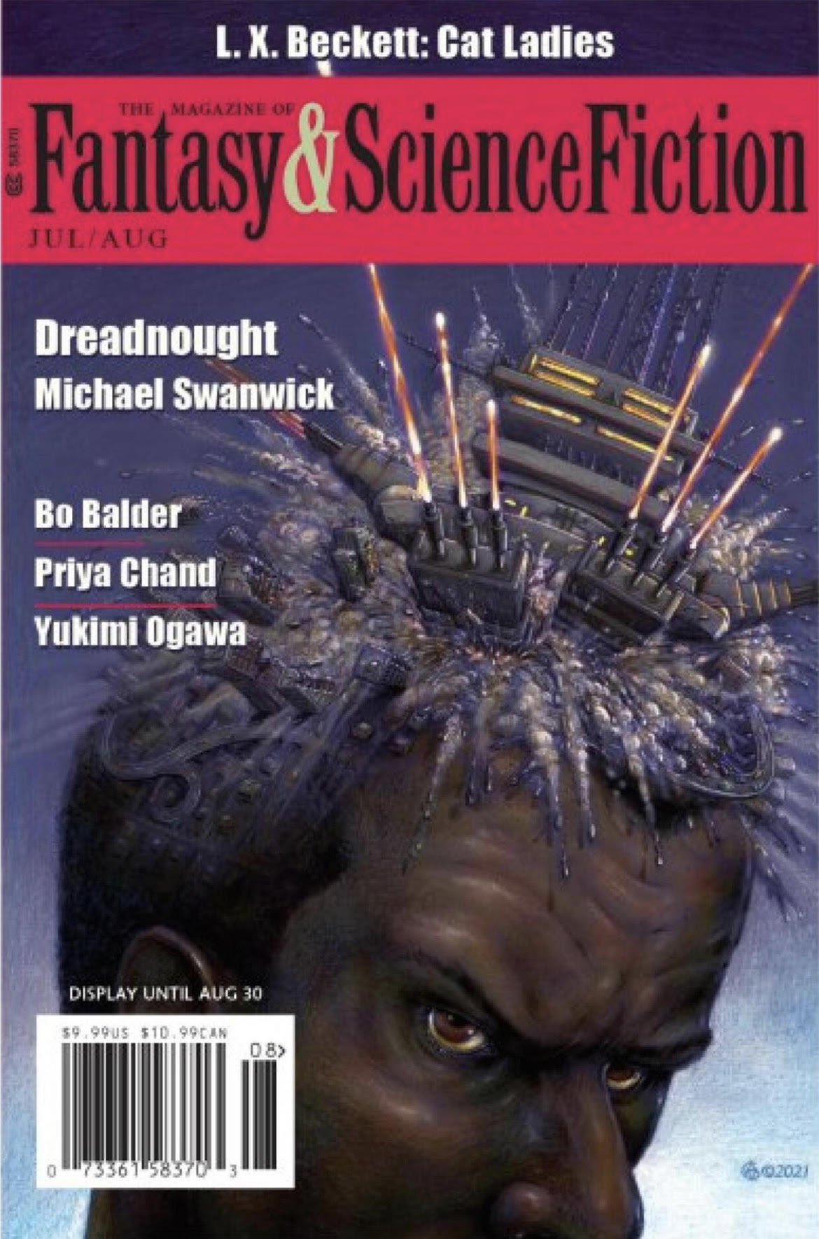 The Magazine of Fantasy & Science Fiction, July/August 2021 by Sheree