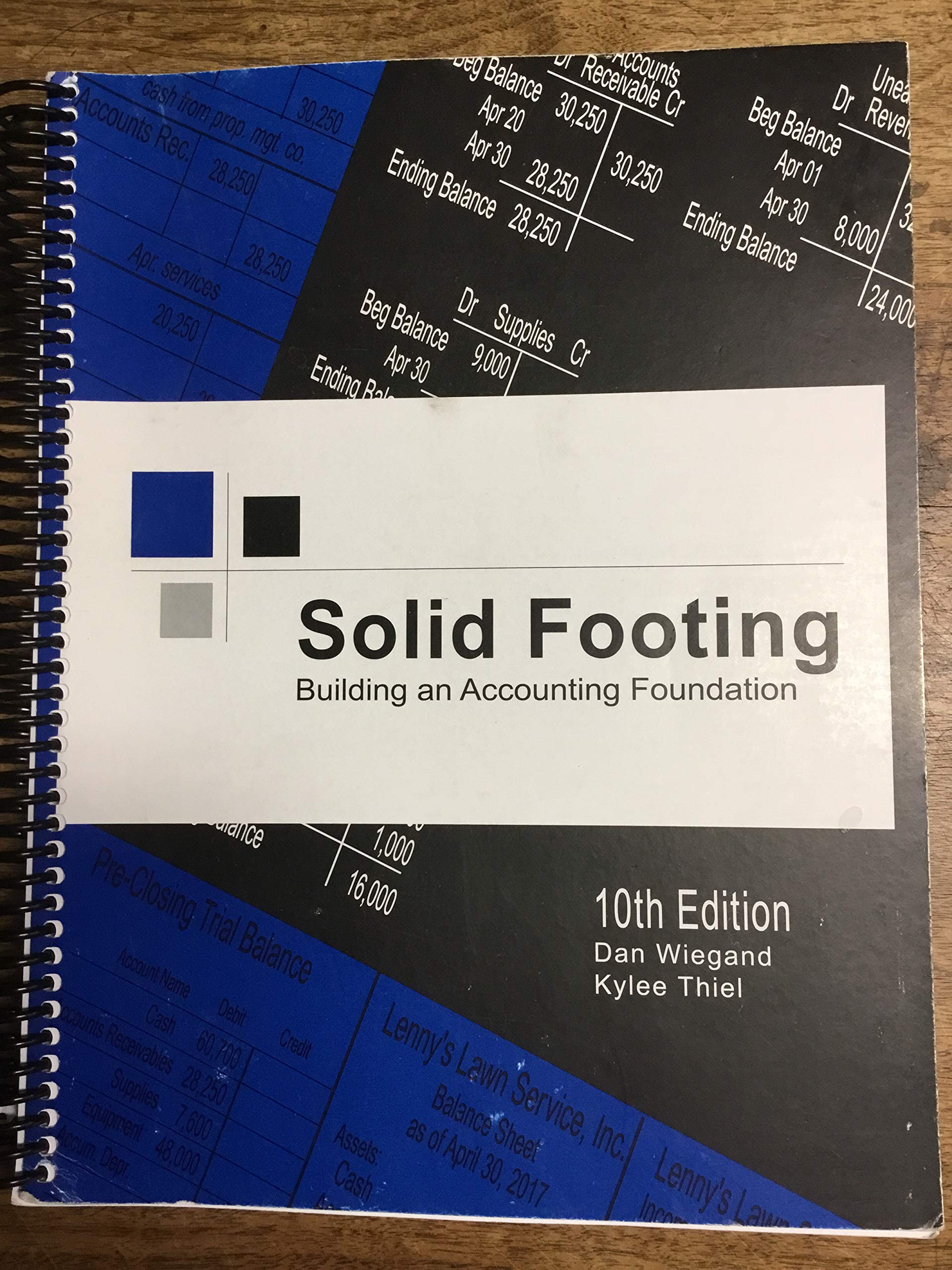 Solid Footing Building an Accounting Foundation by Weigand Goodreads