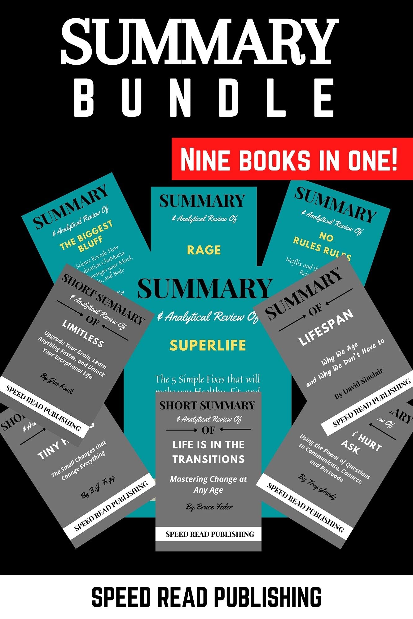 Summary Books Bundle (9 In 1) Include Summary of The Biggest Bluff