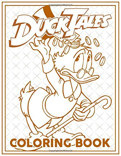 Duck Tales Coloring Book: Duck Tales Featuring Enchanting An Adult ...