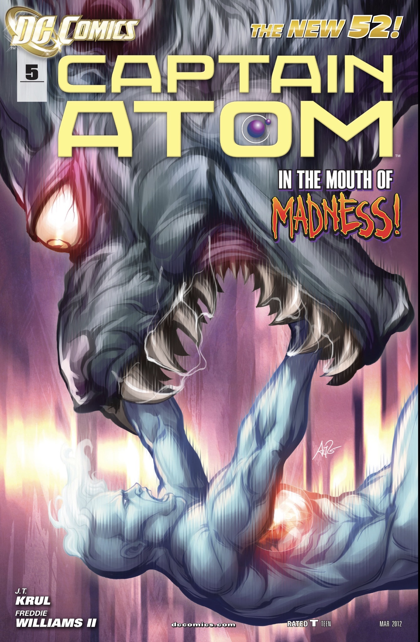 Captain Atom (2011-2012) #5 book cover