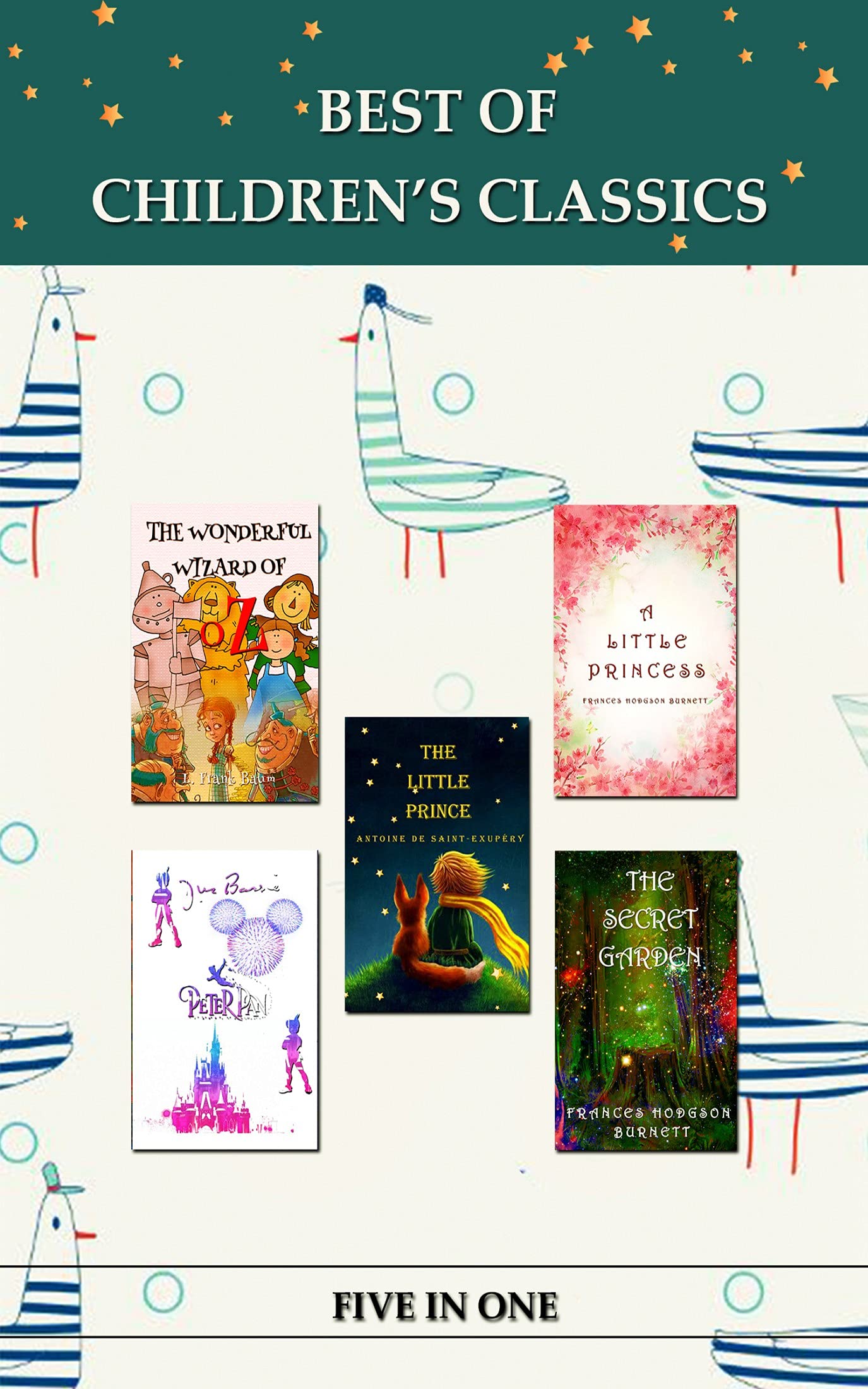 Best of Children’s Classics (Set of 5 Books) Perfect Gift Set for Kids