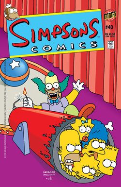 Simpsons Comics, #40 book cover