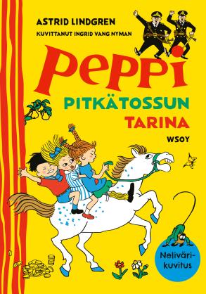 Peppi Pitkätossun tarina book cover