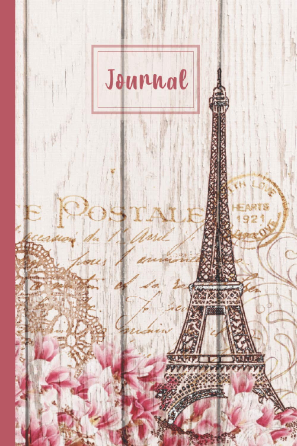 Paris Eiffel Tower Journal Paris Travel Journal Blank To Write In Paris Journal Notebook For