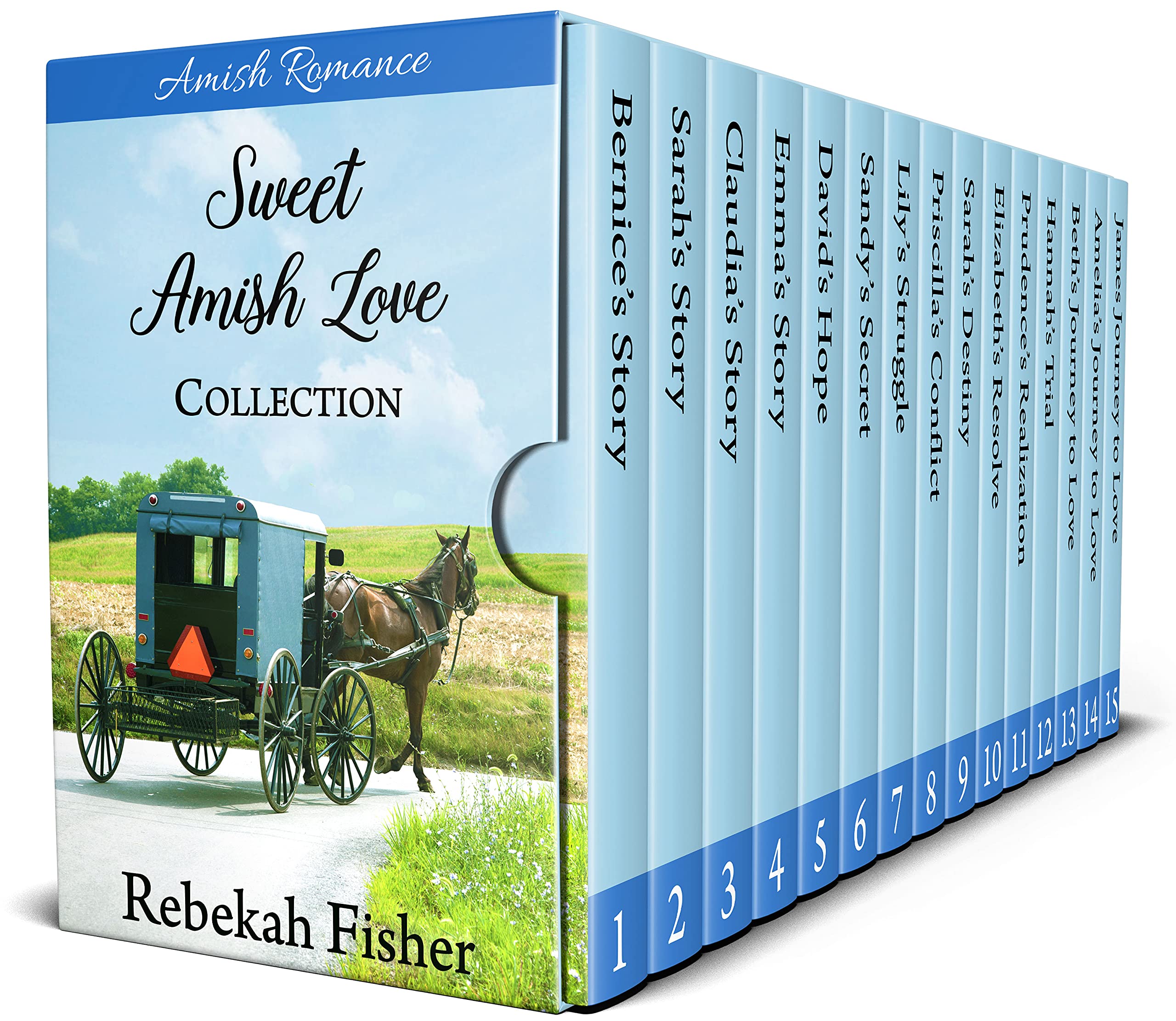 Sweet Amish Love Collection: A 15-Book Box Set