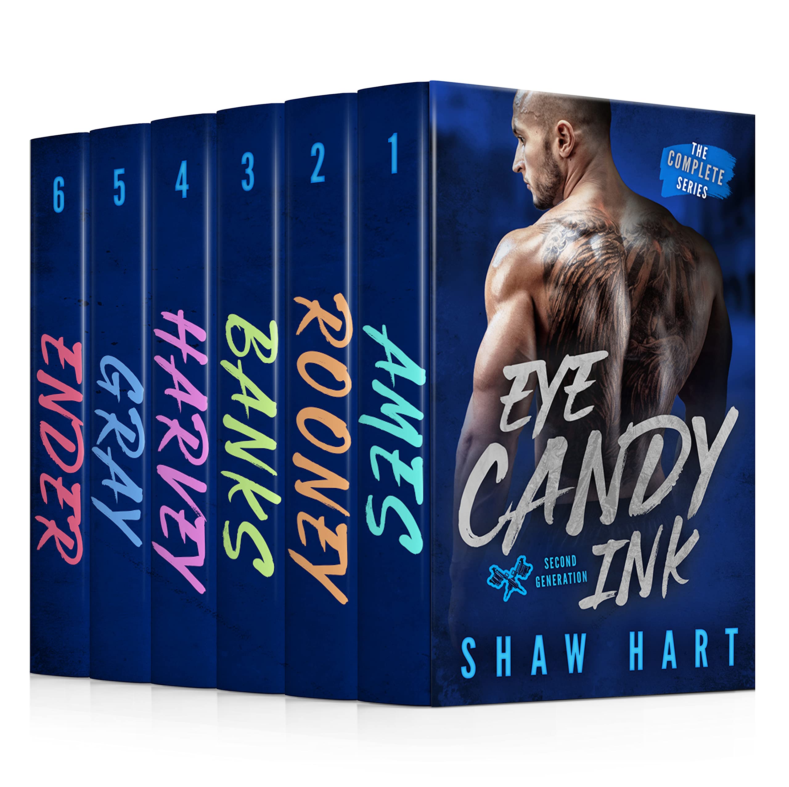 Eye Candy Ink Second Generation The Complete Series by Shaw Hart