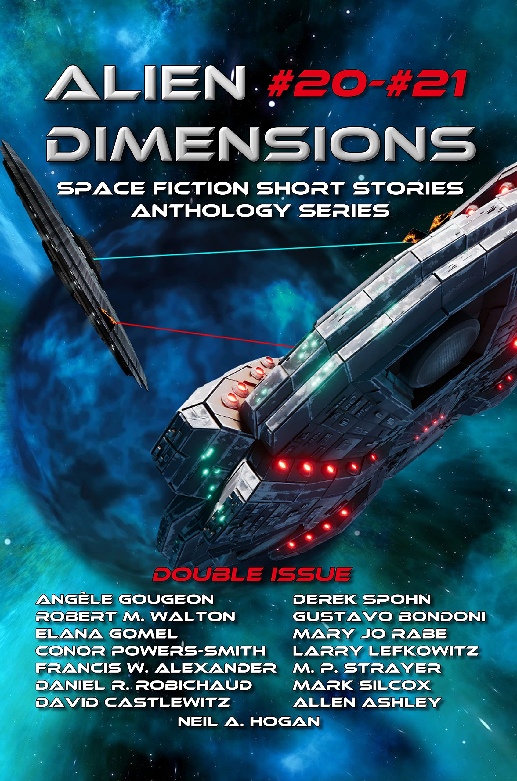 Alien Dimensions #20-#21: Space Fiction Short Stories Anthology Series