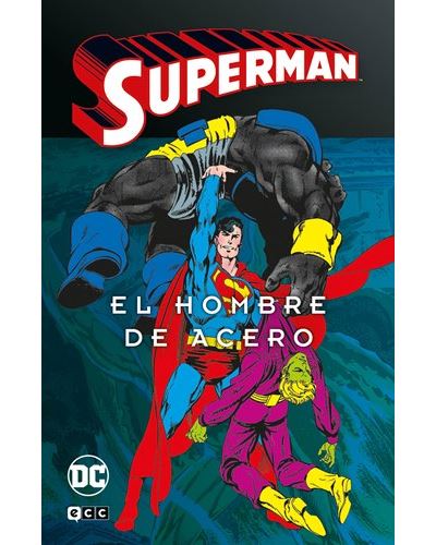 Superman Legends: El hombre de acero book cover 2