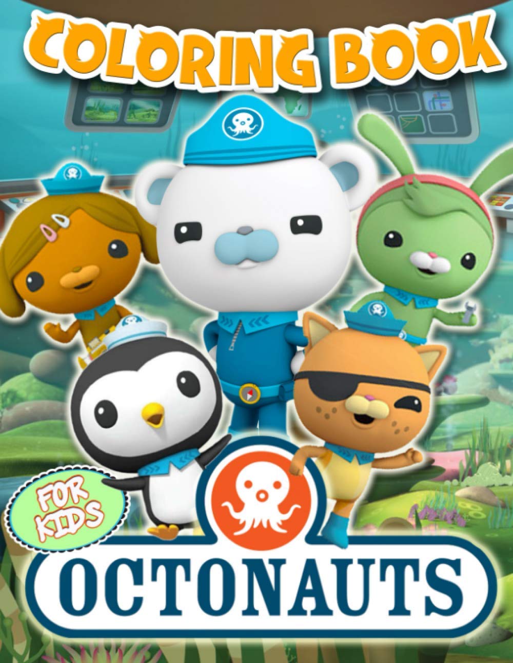Octonauts Coloring Book: Awesome Jumbo Coloring Book With Jumbo High ...