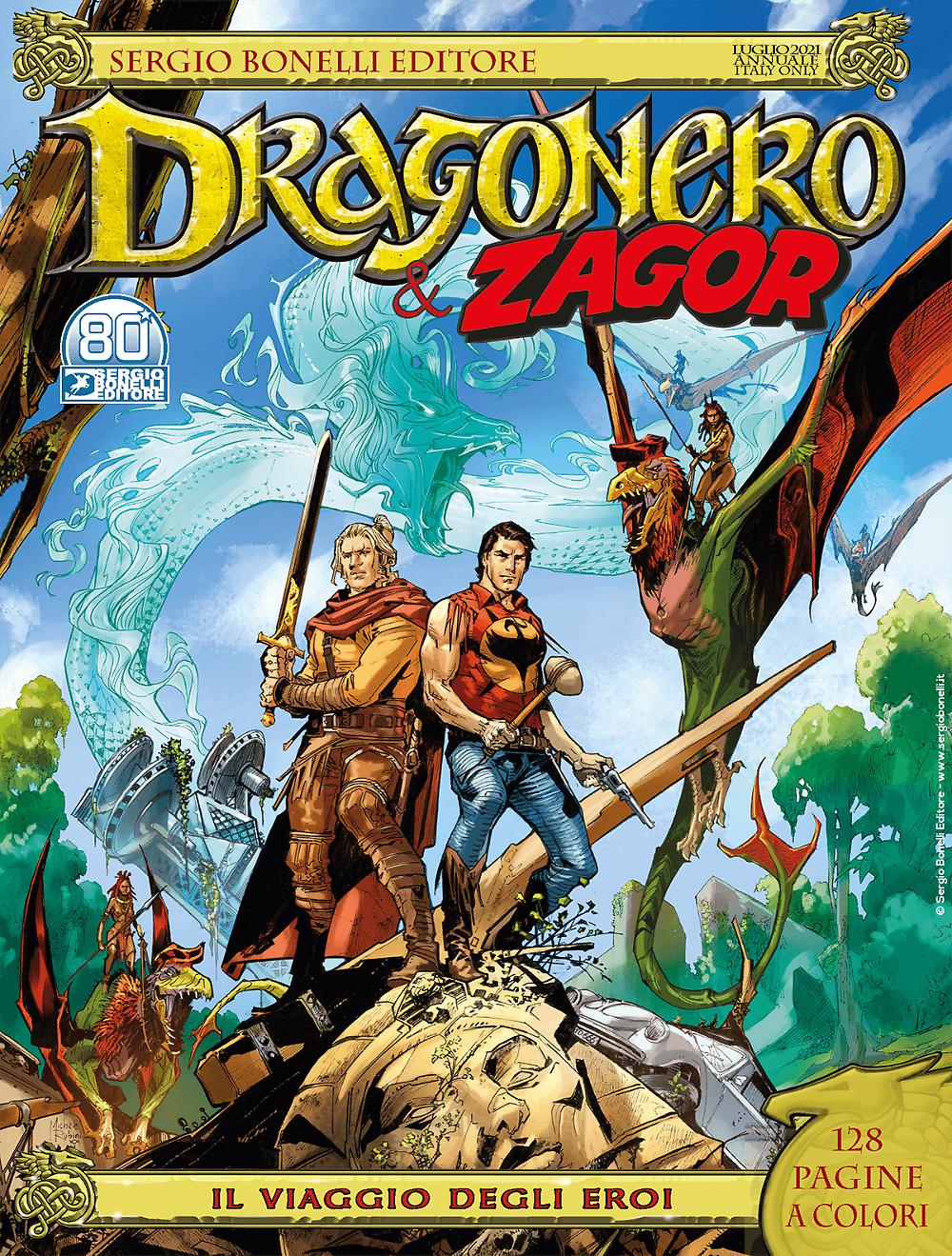 Speciale Dragonero book cover 2