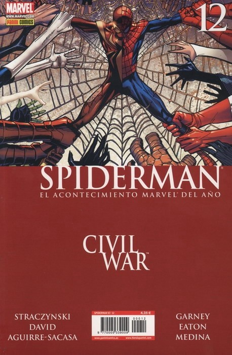 Spiderman #12 book cover