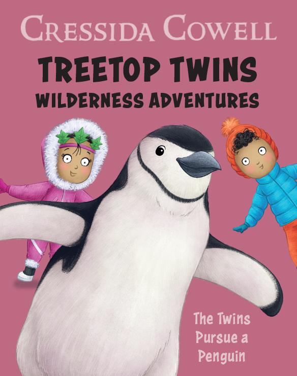 The Twins Pursue a Penguin book cover