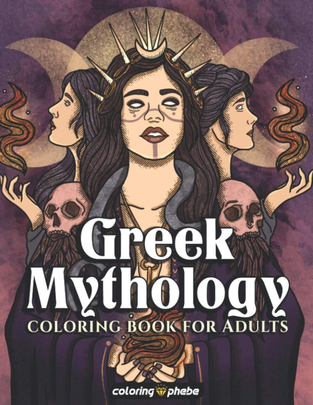 Gods And Goddesses Of Greek Mythology Coloring Pages