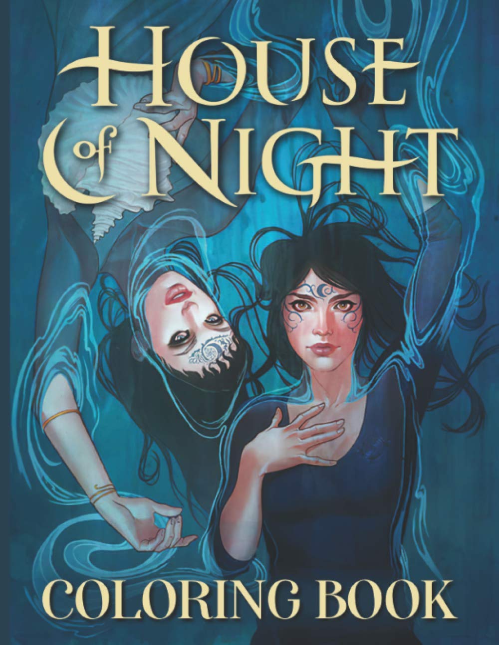 House Of Night Coloring Book: The Color Wonder An Adult Coloring Book ...