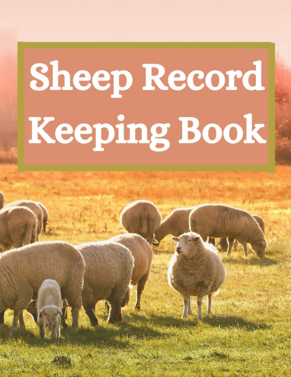 Sheep Record Keeping Book lambing Journal Organizer, Record Keeping