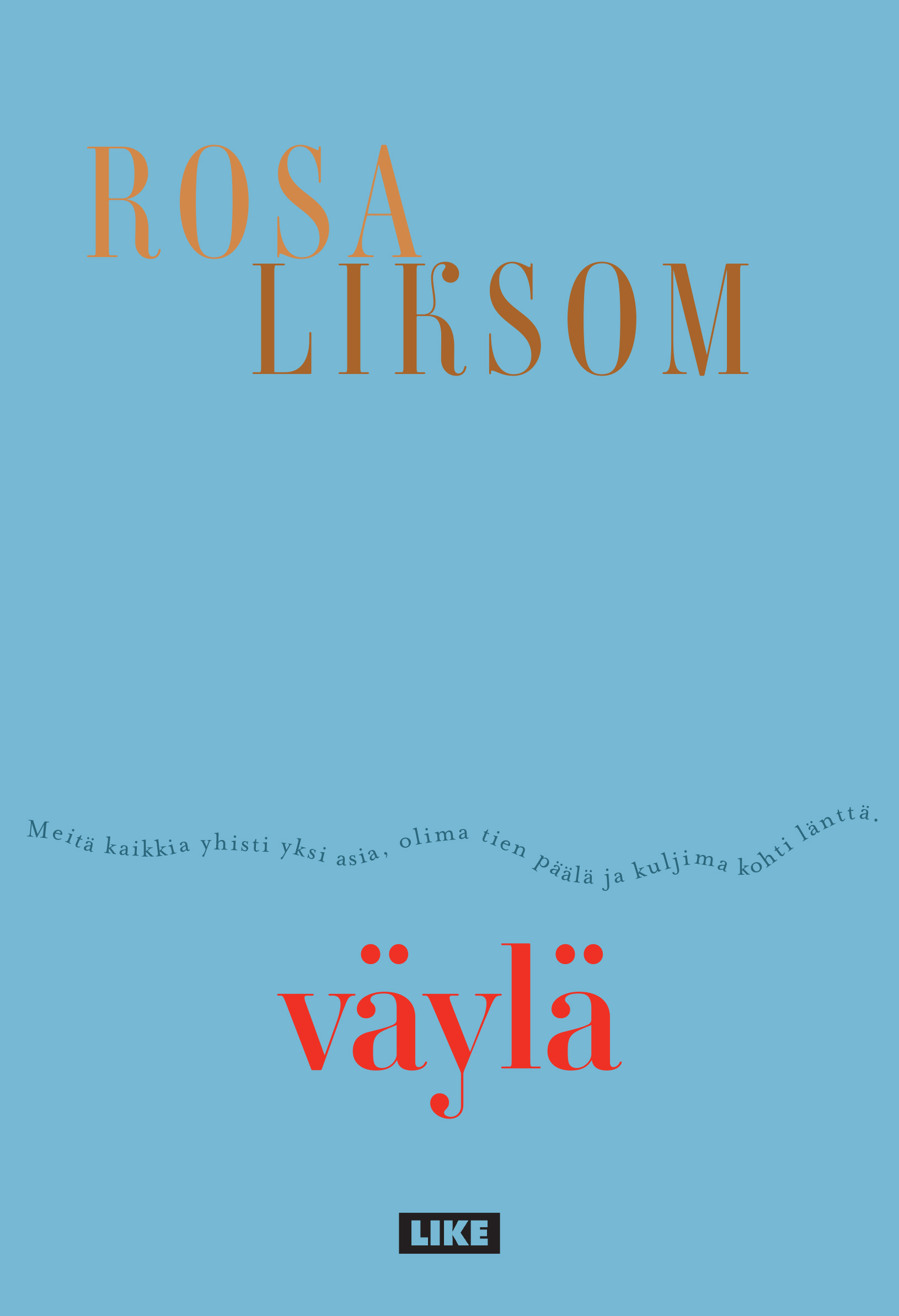 Väylä book cover