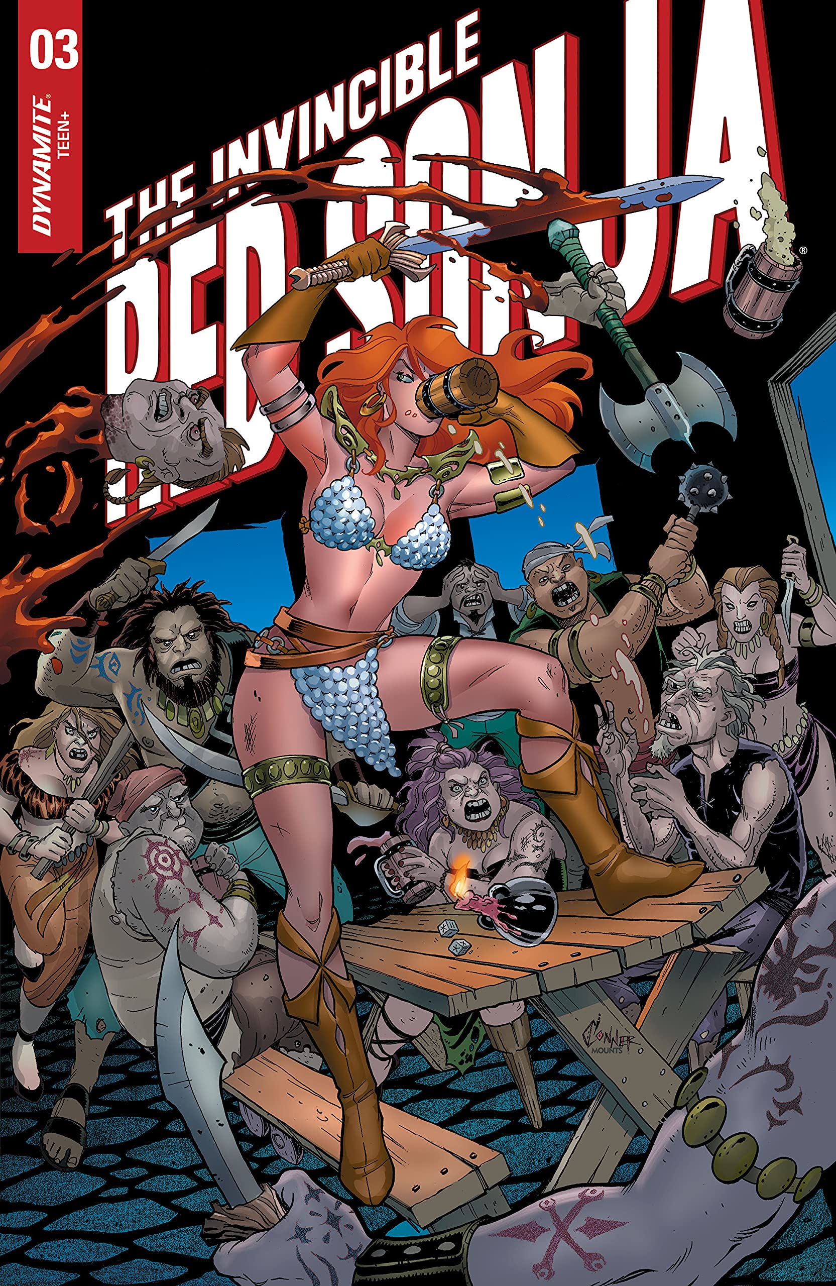 The Invincible Red Sonja #3