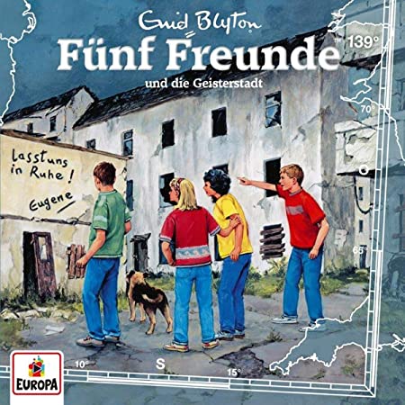 Fünf Freunde und die Geisterstadt book cover