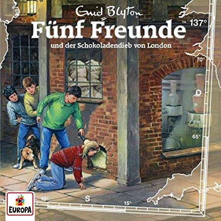 Fünf Freunde und der Schokoladendieb von London book cover