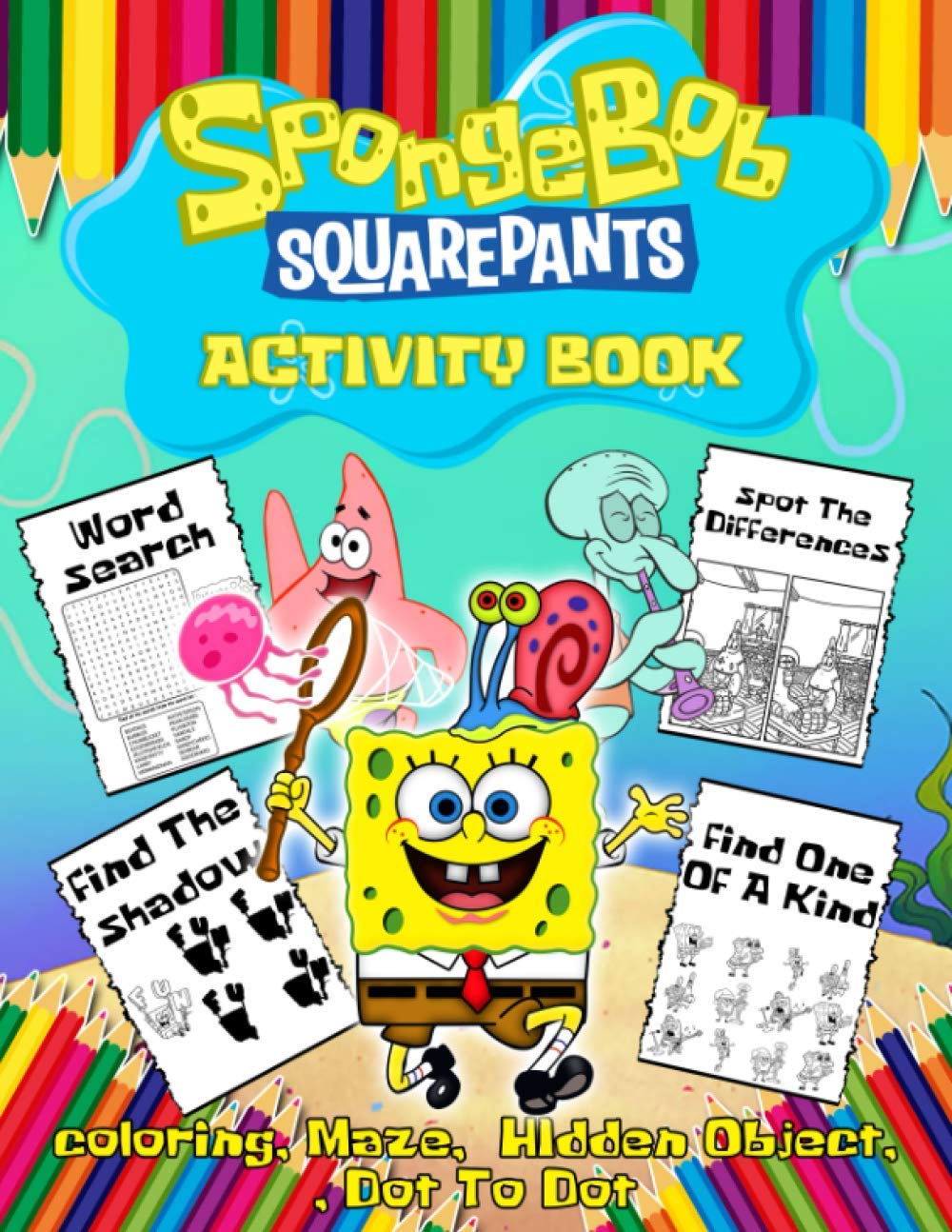 Spongebob Squarepants Activity Book Creative An Adult Kid Coloring spongebob-squarepants-activity-book-creative-an-adult-kid-coloring