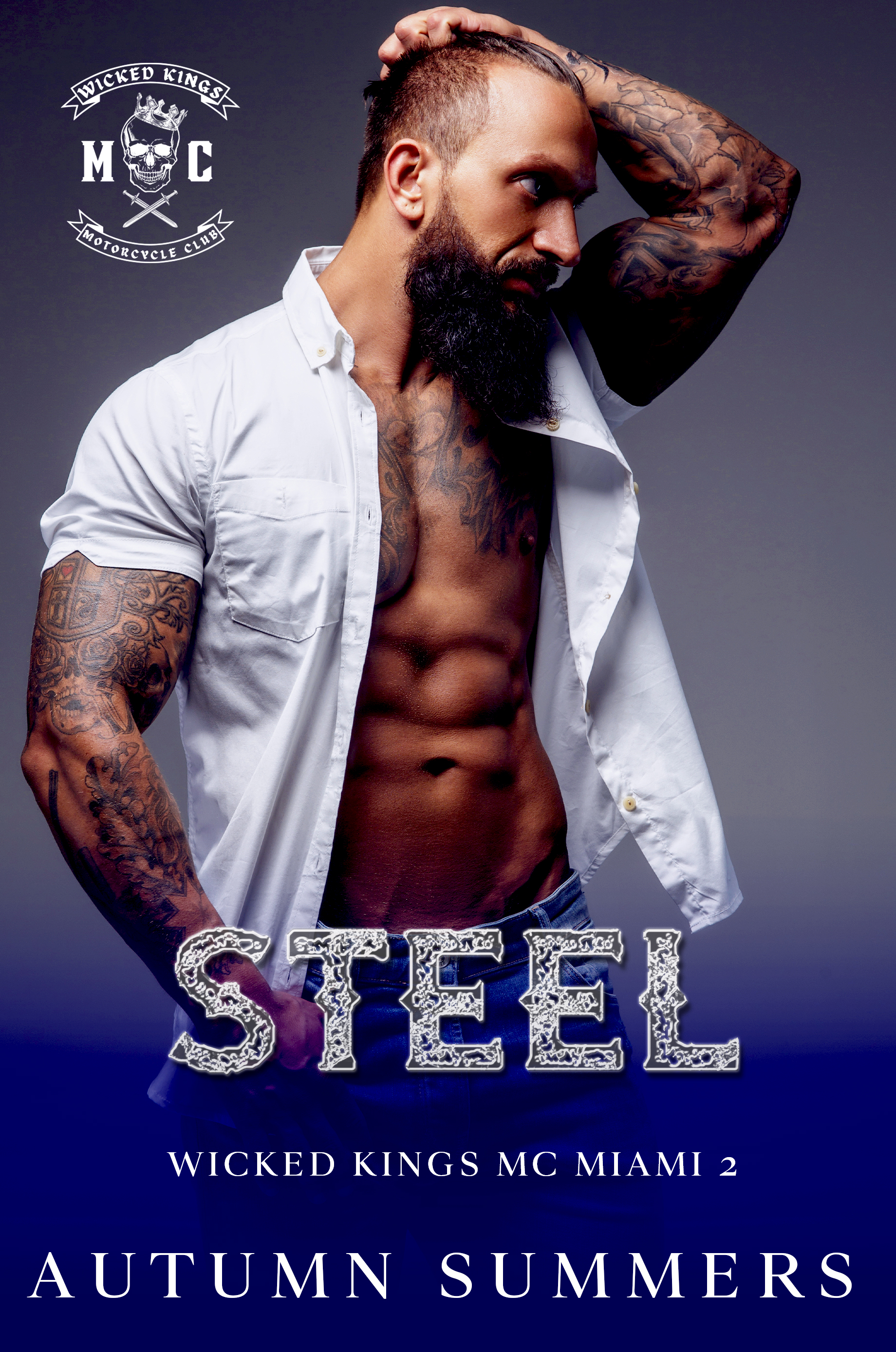 Steel book cover