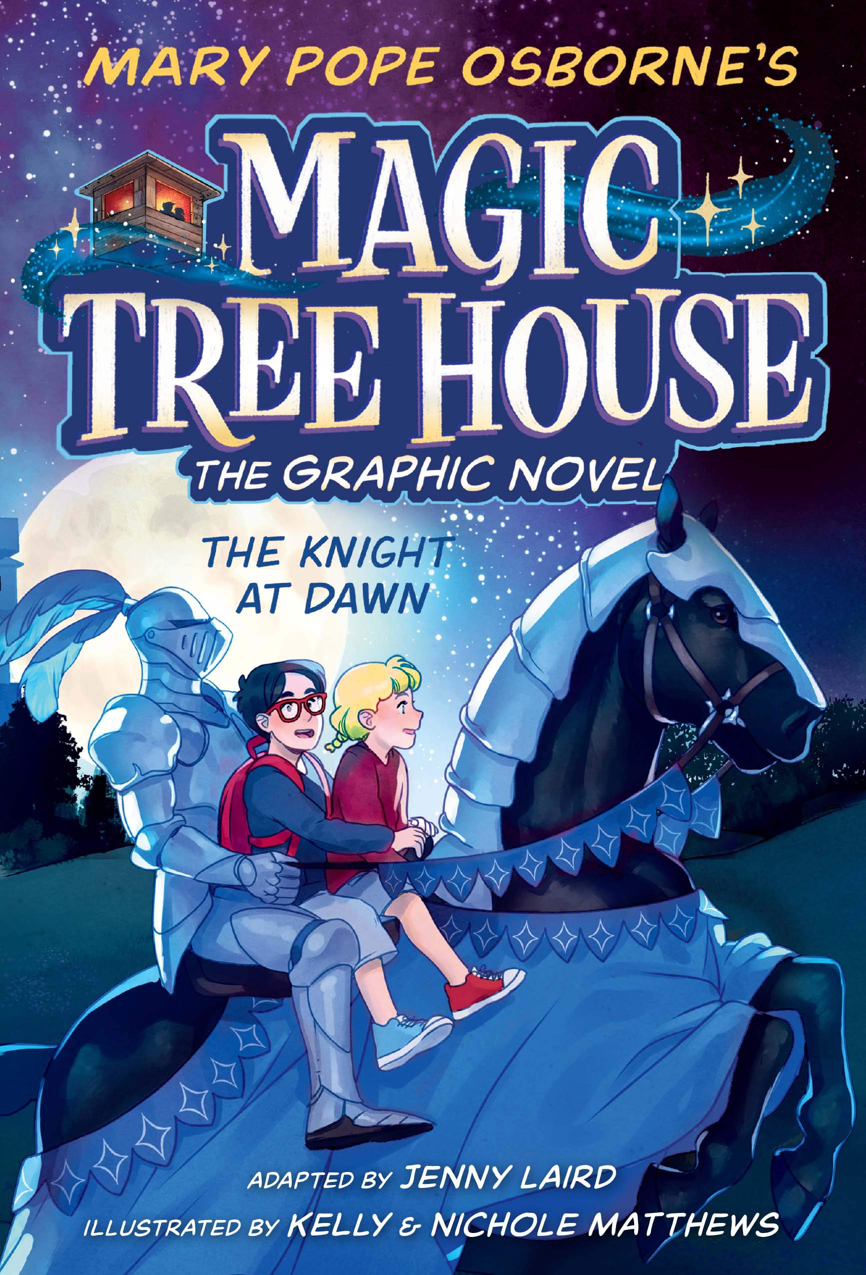 The Knight at Dawn Graphic Novel (Magic Tree House Graphic Novels Book 2)