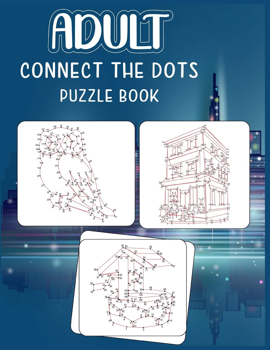 Adult Connect the dots puzzle book Ultimate Dot to Dot Extreme Puzzle