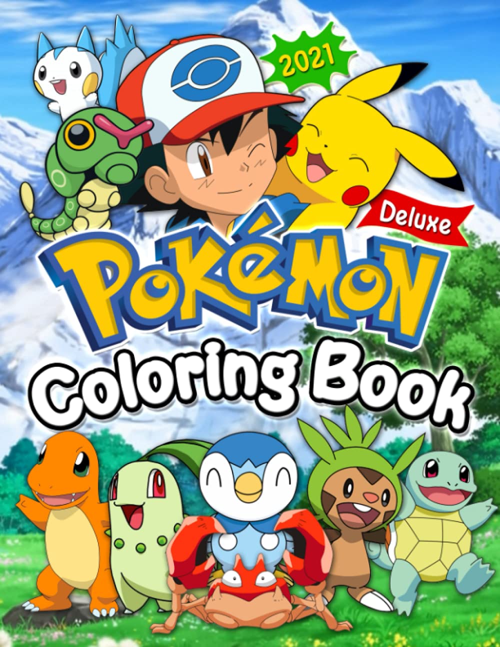 Pokemon Coloring Book Ullimate Deluxe 2021 Pokemon Coloring Book For