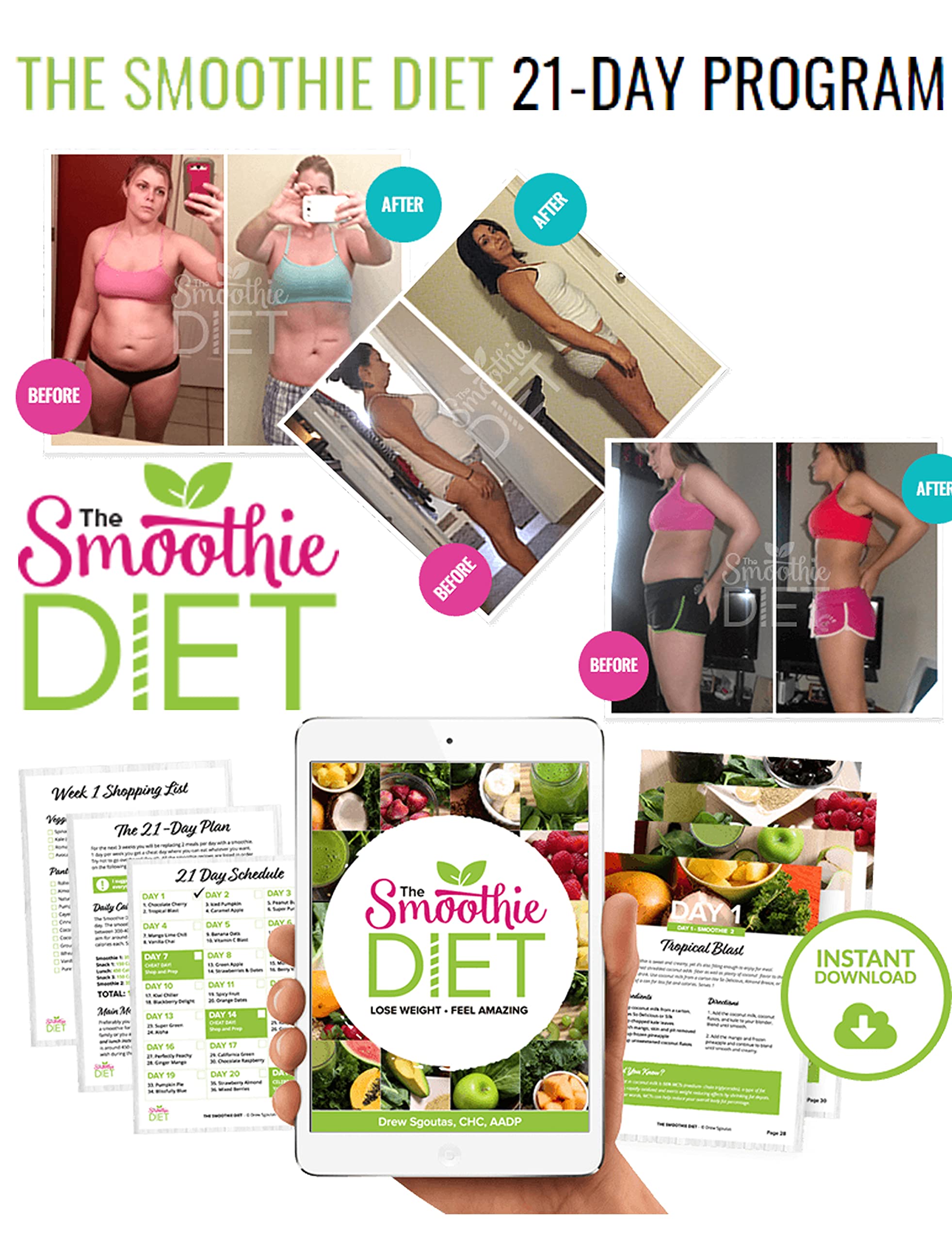 21 Day Rapid Weight Loss Program The Smoothie Diet By Andrew Goodreads