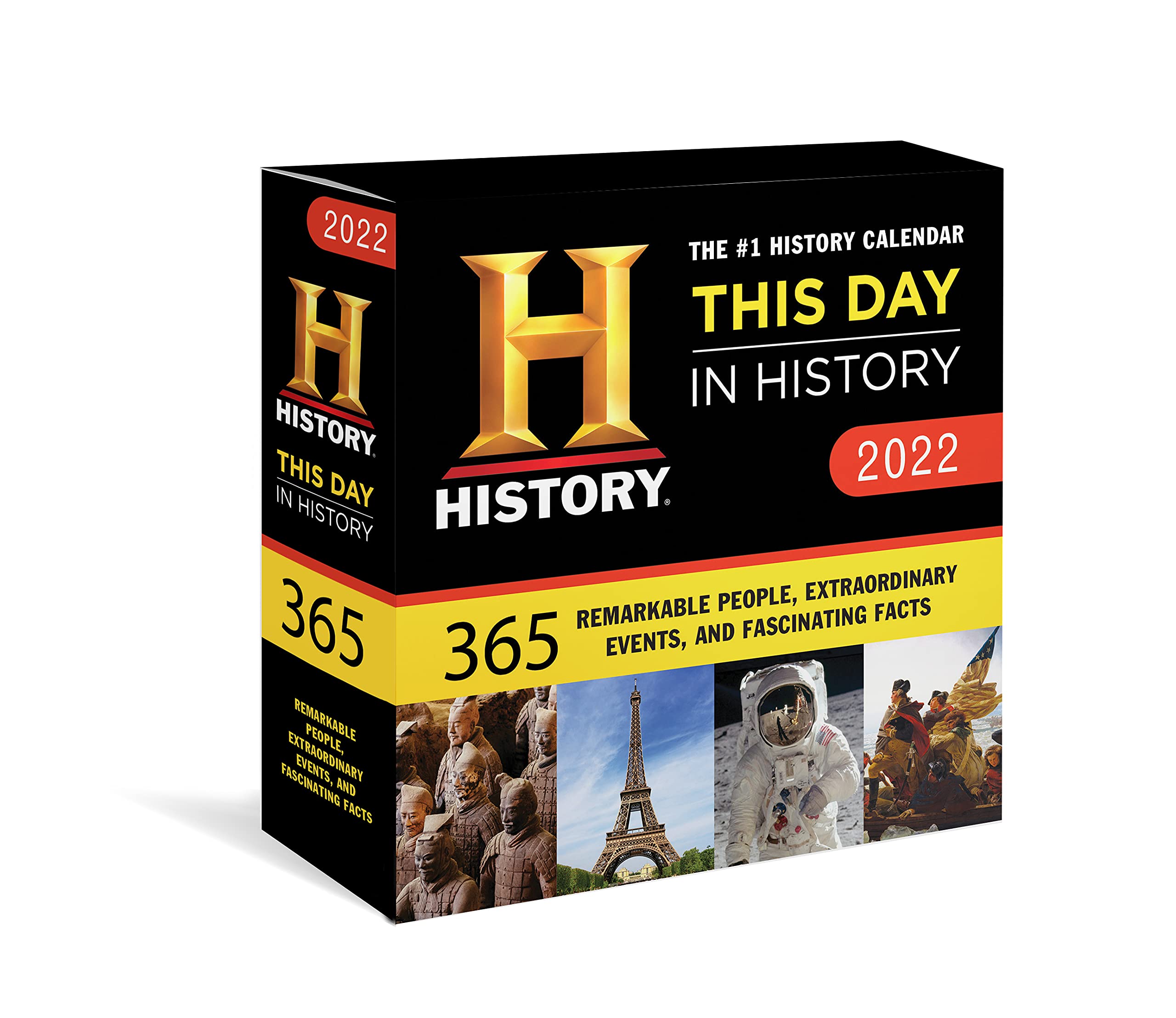 2022 History Channel This Day in History Boxed Calendar 365 Remarkable