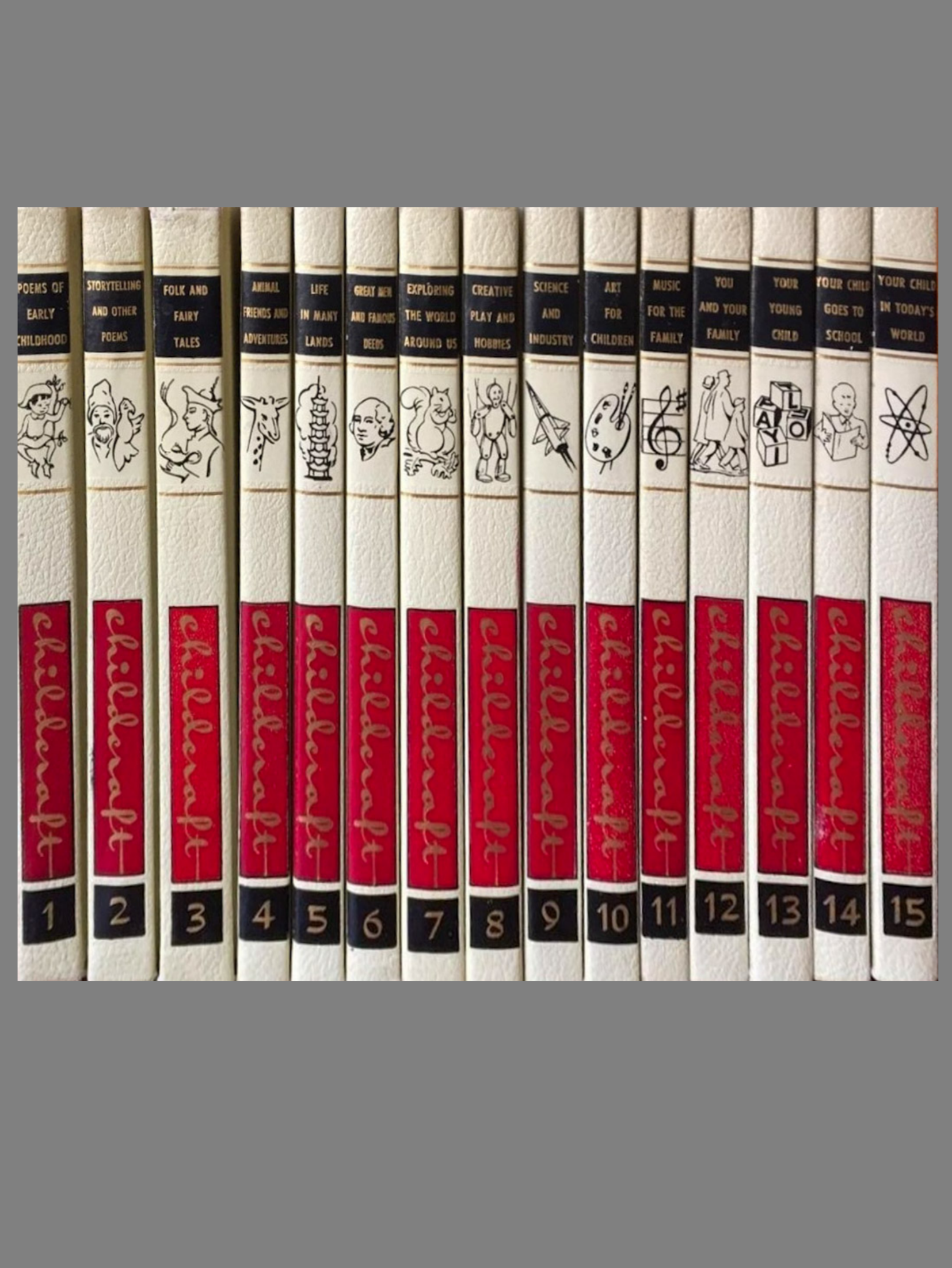 Childcraft 1961 15-Volume Set by Field Enterprises