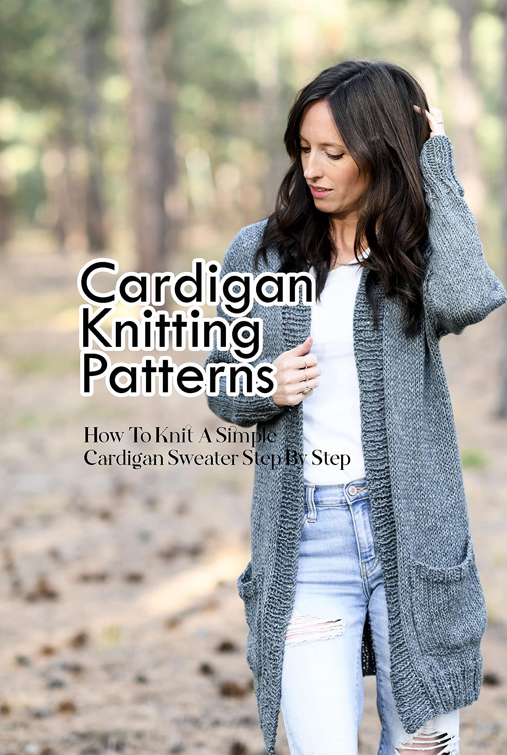 Cardigan Knitting Patterns How To Knit A Simple Cardigan Sweater Step