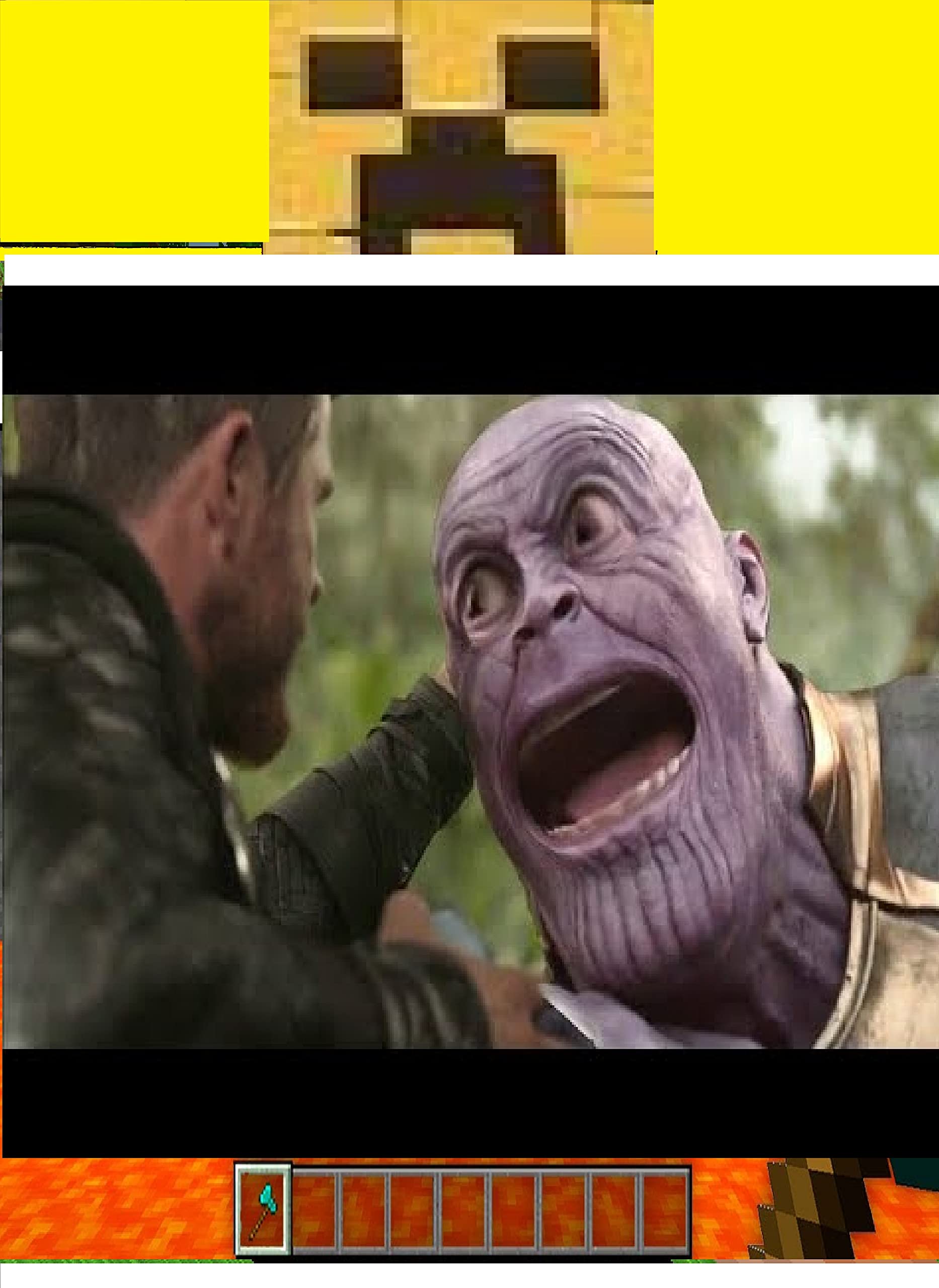 Minecraft How To Make a Baby Yoda Statue 'Starz Warrs' by Elizabeth L