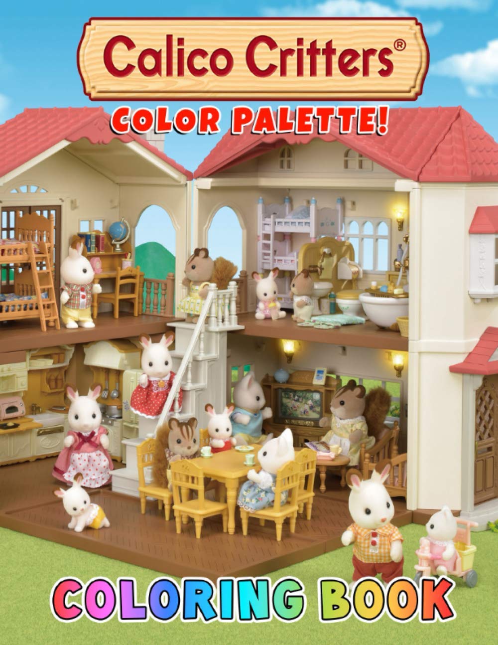 Color Palette! - Calico Critters Coloring Book! - Calico Critters ...
