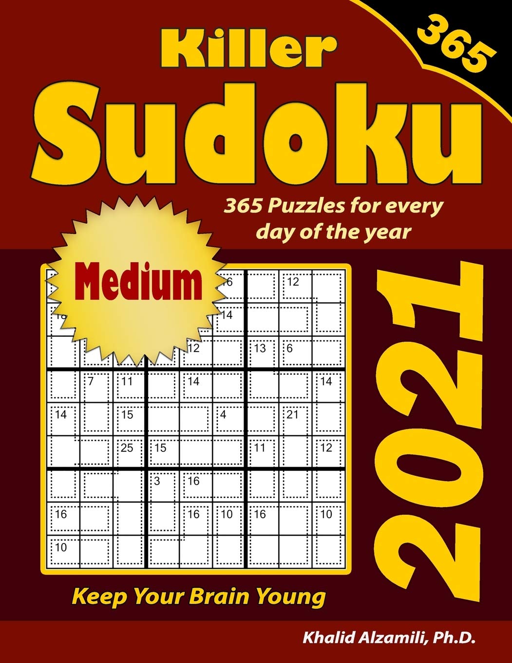 2021 Killer Sudoku 365 Medium Puzzles for Every Day of the Year Keep