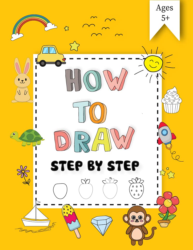How To Draw For Kids: Easy Step By step Drawings For Kids ( Vehicles ...