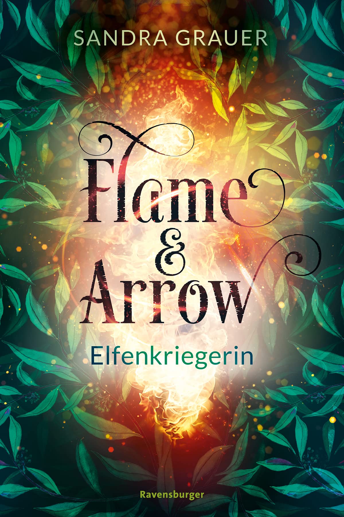 Flame & Arrow book cover 2