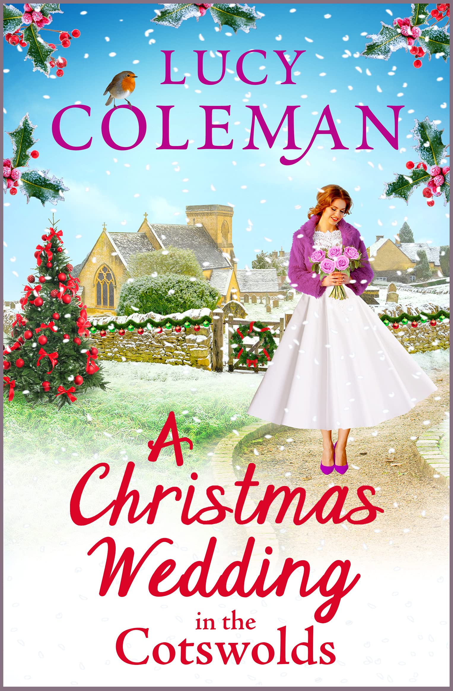 A Christmas Wedding in the Cotswolds book cover