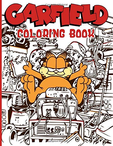 Garfield Coloring Book: Garfield 2 Featuring Enchanting Adult Coloring ...