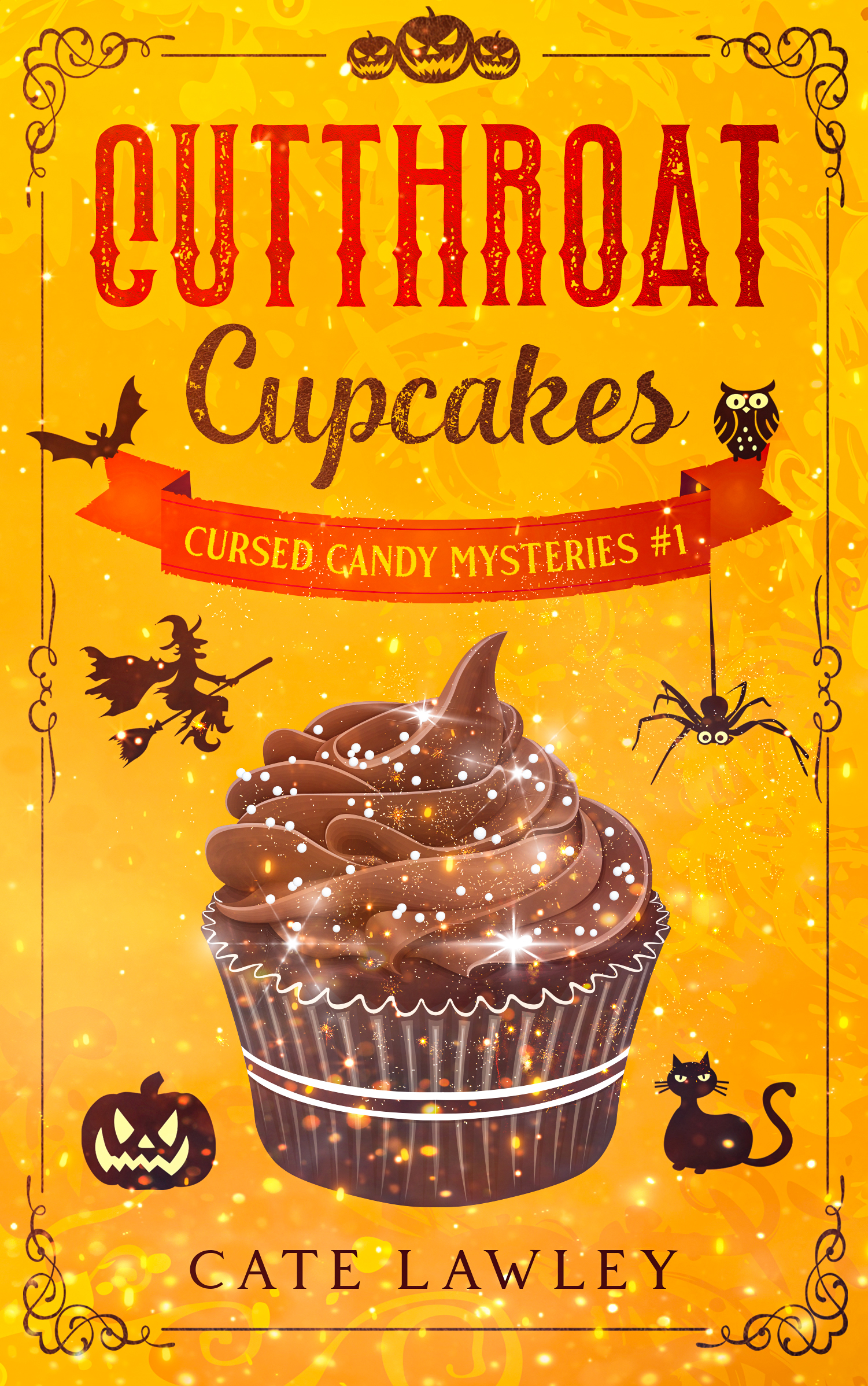 Cutthroat Cupcakes (Cursed Candy Mysteries Book 1)