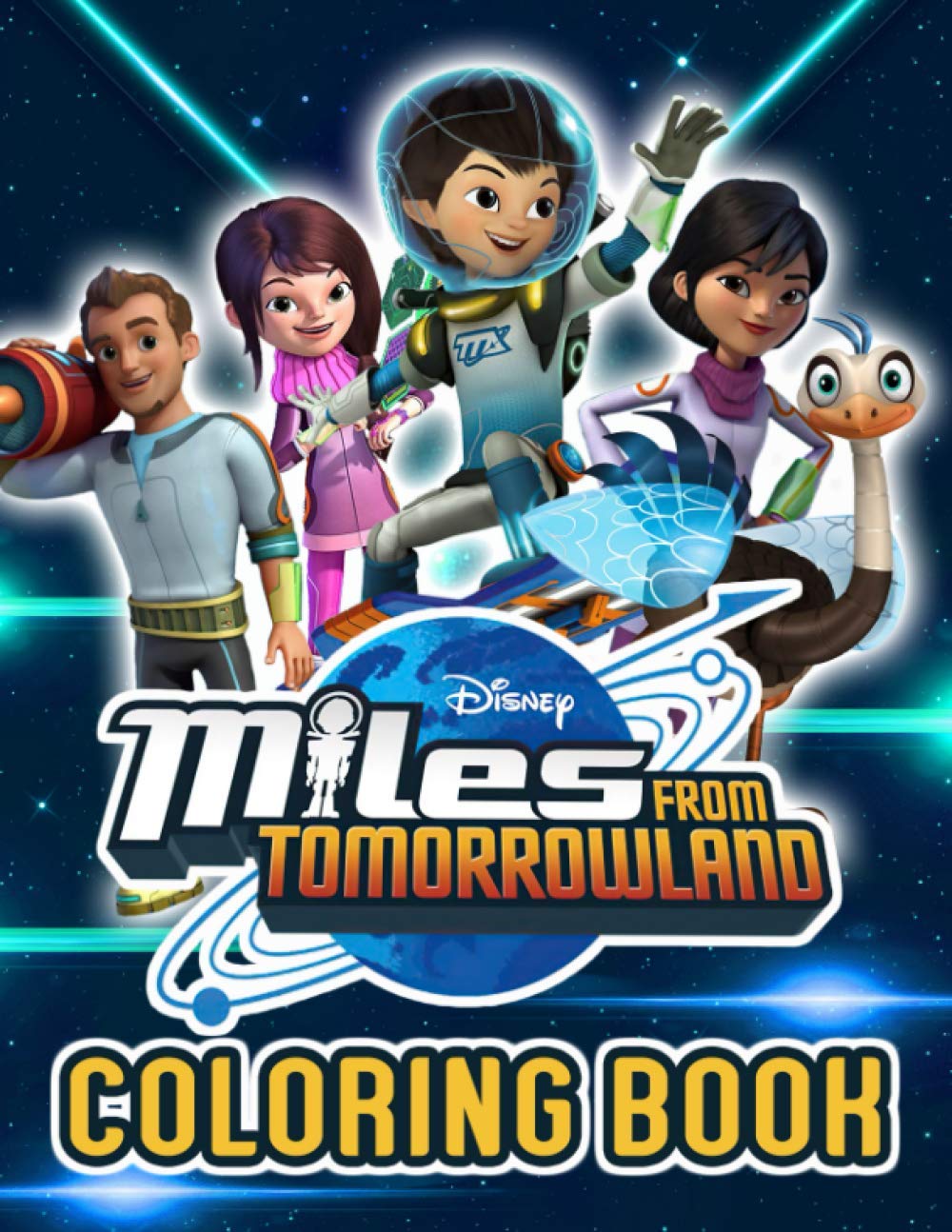 Miles From Tomorrowland Coloring Book