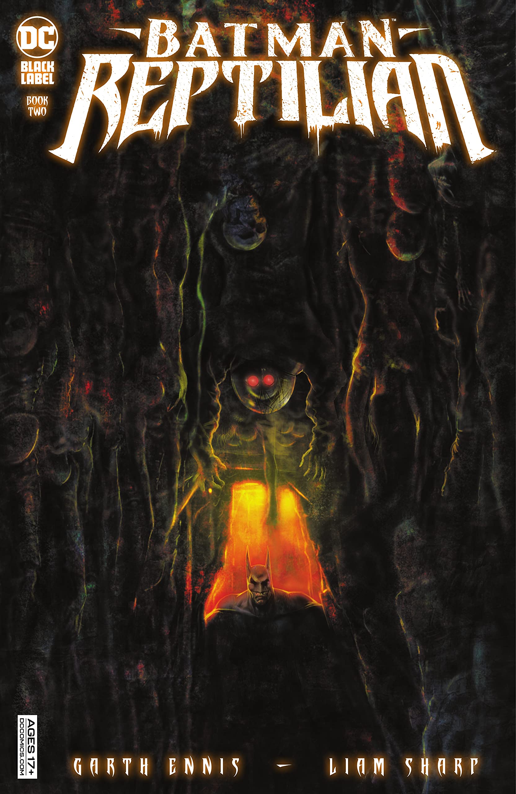 Batman: Reptilian (2021) book cover 3