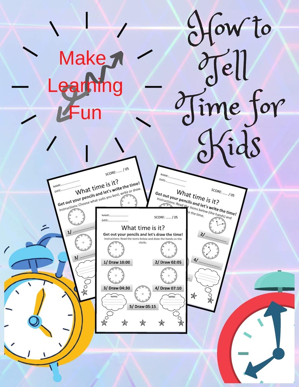 How To Tell Time For Kids Telling Time on Digital and Analog Clocks