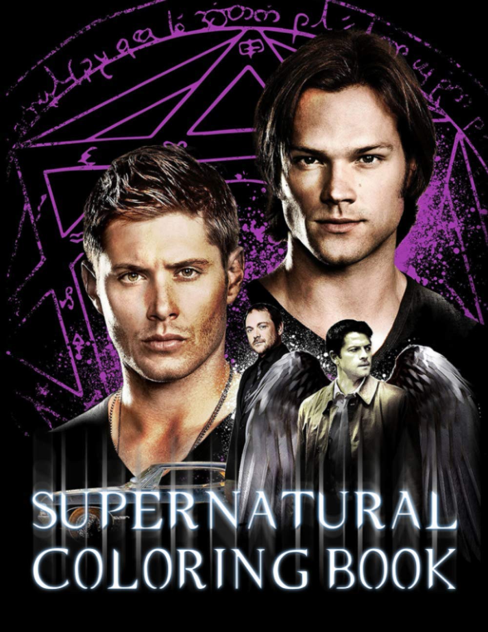 Supernatural Coloring Book: Supernatural Special Coloring Books For ...