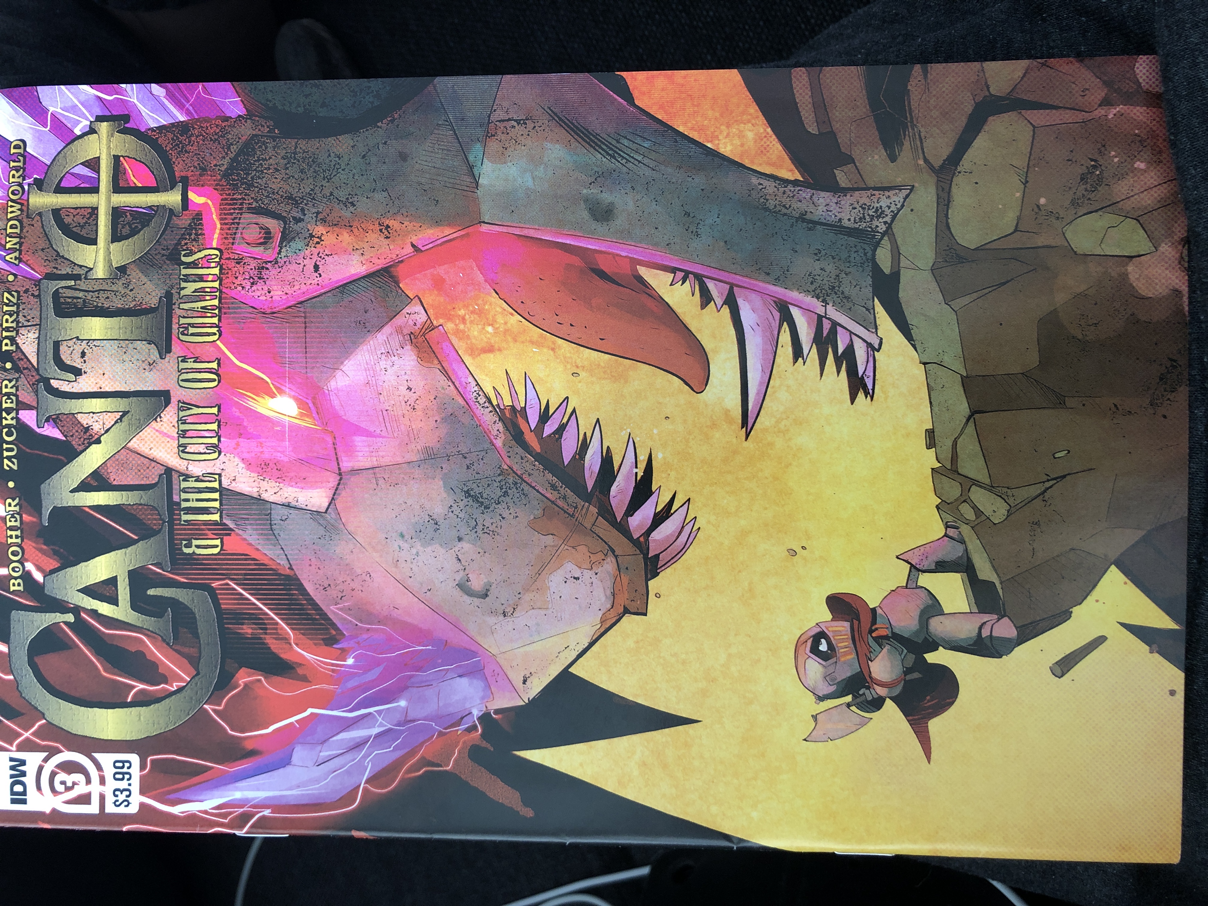 Canto & the city of giants #3 book cover