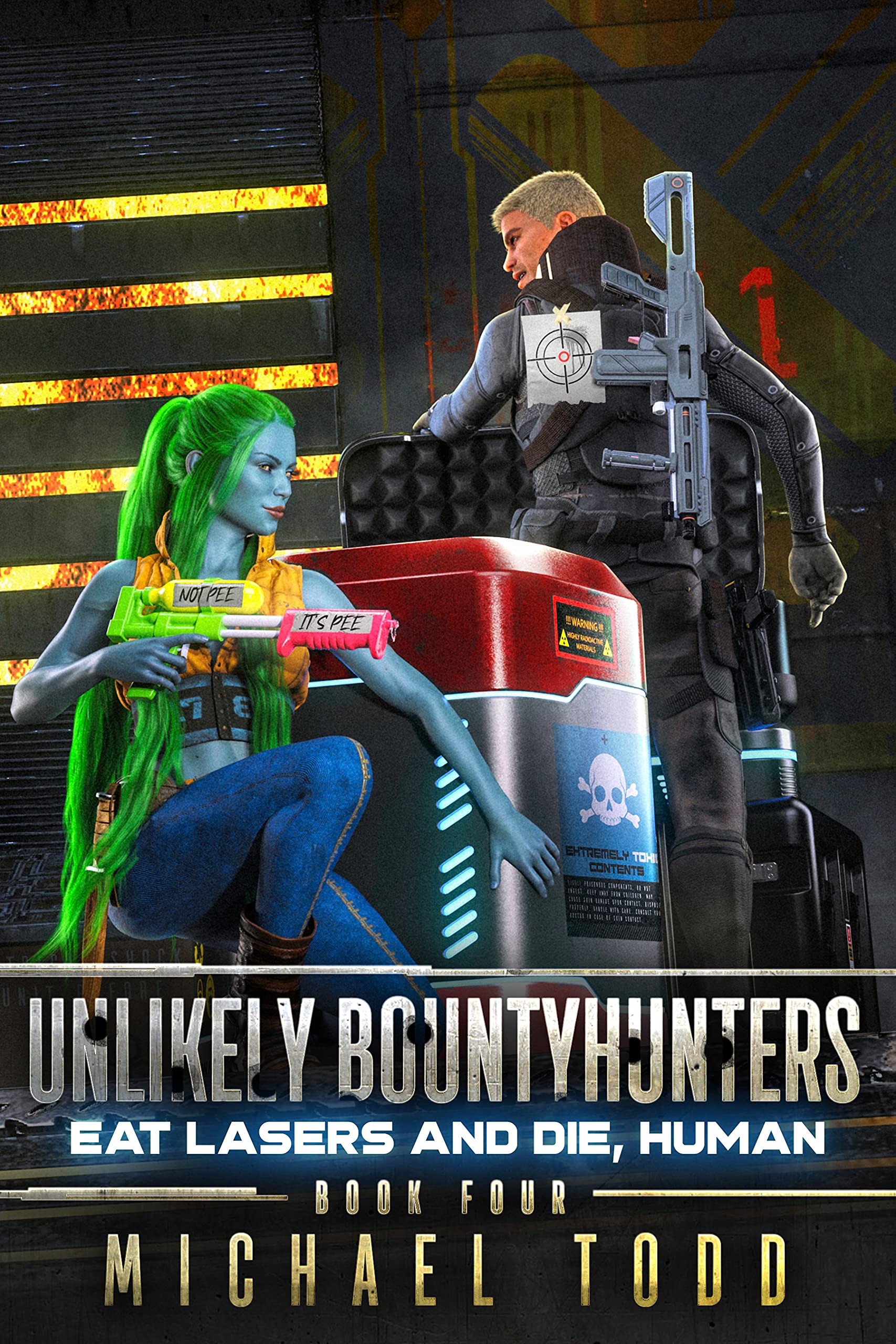 Eat Lasers and Die, Human book cover