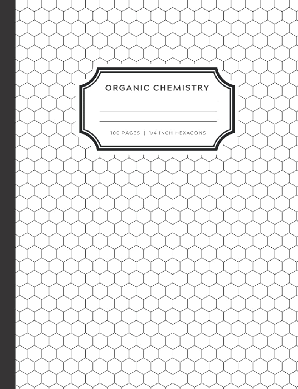 Organic Chemistry Hexagonal Graph Paper Composition Notebook 100