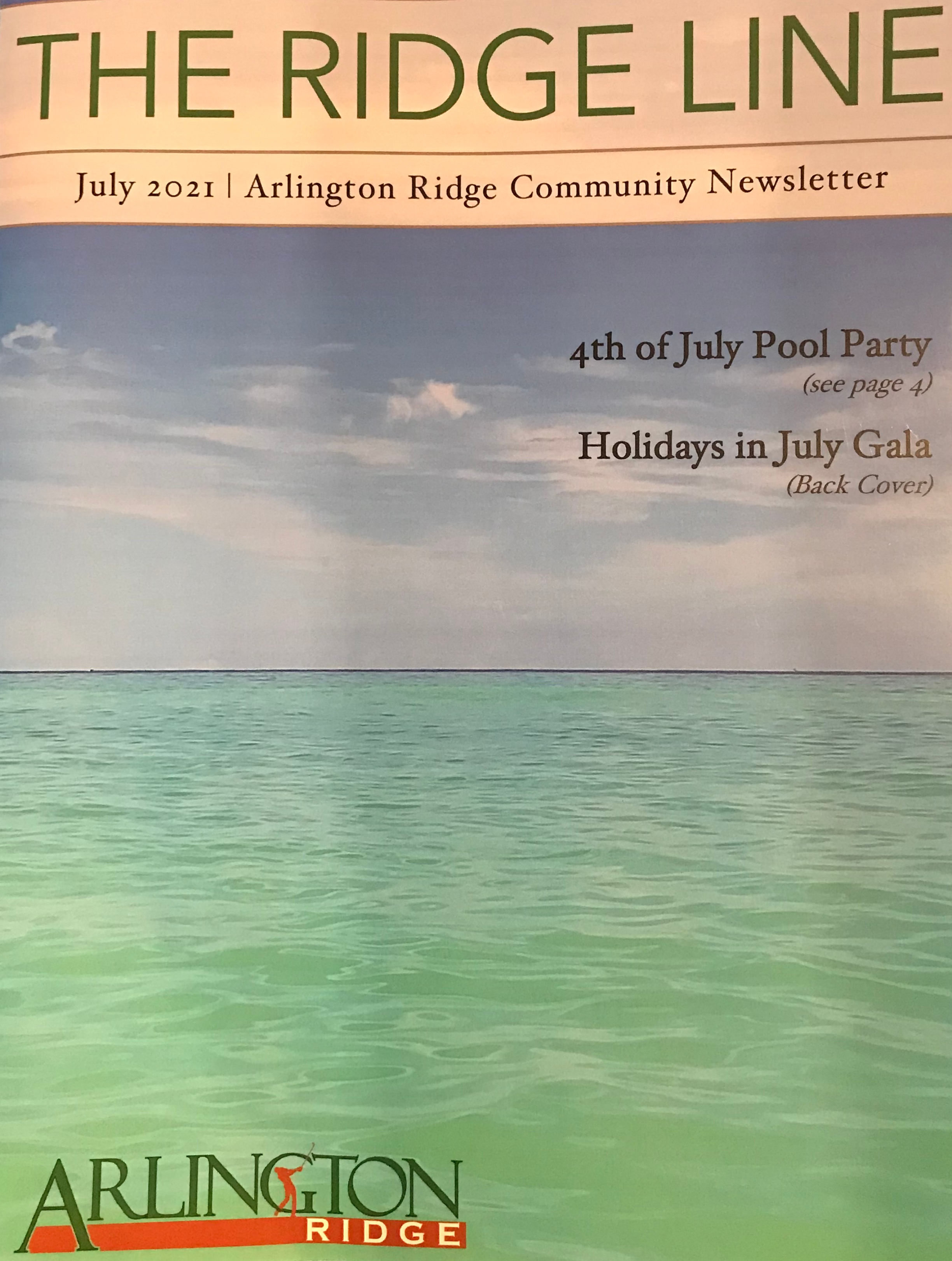 The Ridge Line: July 2021 by Arlington Ridge | Goodreads